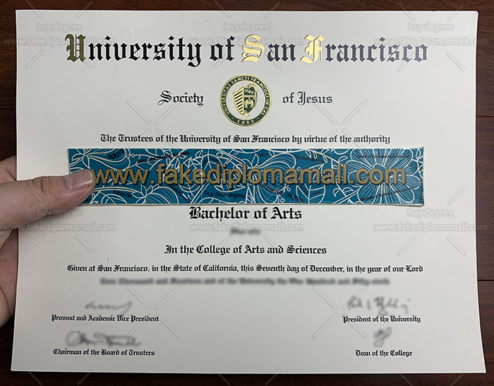 University of San Francisco Fake Diploma
