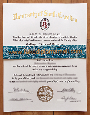 The Procedure Of Creating The University of South Carolina Fake Diploma