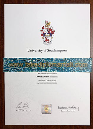 Fake University of Southampton BSc Degree, How to Buy?