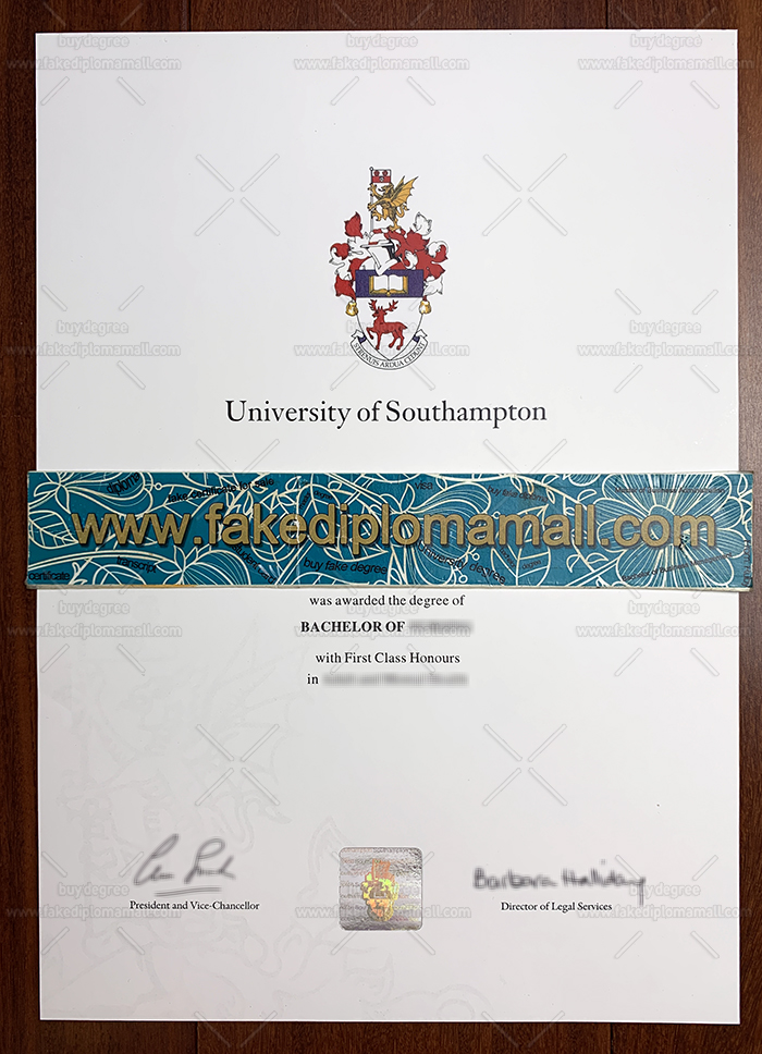 University of Southampton Fake Diploma Fake University of Southampton BSc Degree, How to Buy?