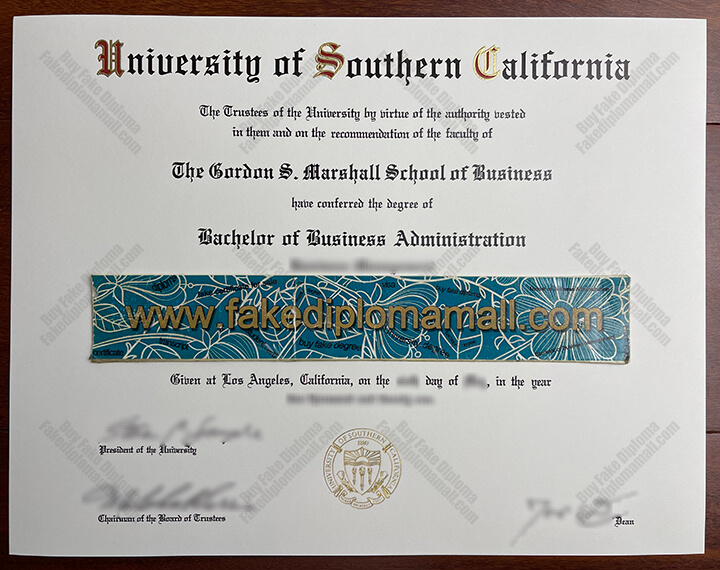 University of Southern California Fake Diploma Buy USC Diploma | University of Southern California Degree Certificate