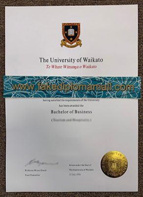 University of Waikato Degree Certificate 291x400 Samples