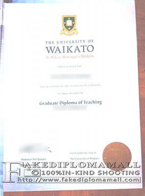 University of Waikato Fake Degree 296x400 Samples