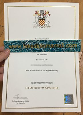 University of Wincester Fake Diploma 315 290x400 Samples