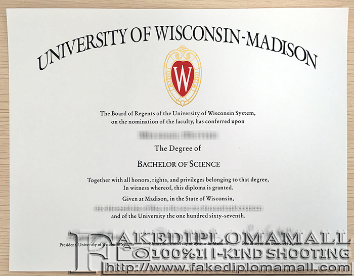 University of Wisconsin Madison Fake Diploma How Much For A Fake University of Wisconsin Madison Degree?
