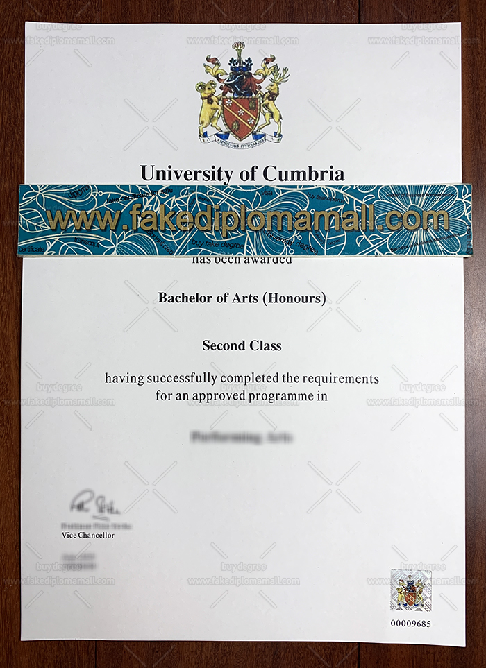 University of Worcester certificate 700 Buy Fake University of Cumbria Degree Certificate