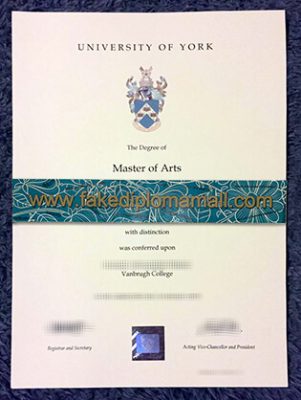 How to Buy University of York (UK) Fake Degree Certificate?