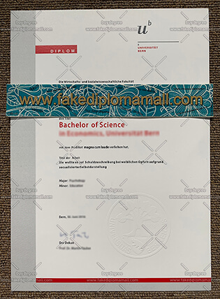 Universität Bern Fake Diploma Sample – University of Bern Degree