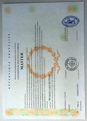 Buy The Université de Toulouse II Fake Diploma In 5 Days