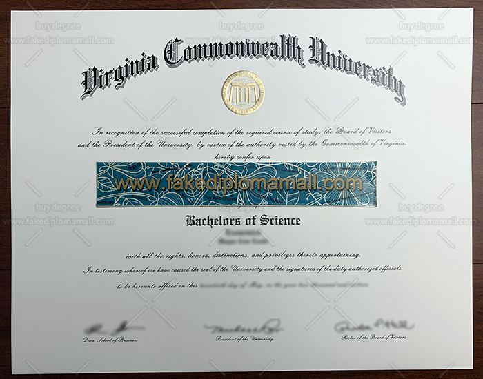 Virginia Commonwealth University Fake Diploma Fake VCU Diploma, Buy A Fake Virginia Commonwealth University Degree
