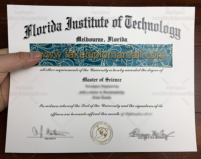 Florida Institute of Technology Fake Degree