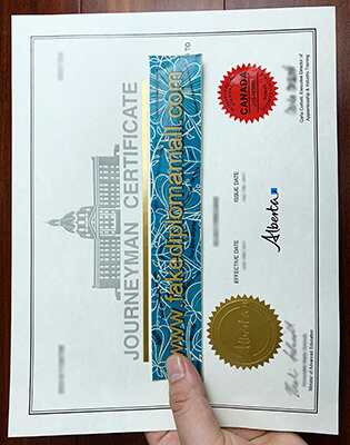 How to Get Alberta Journeyman Fake Certificate?