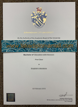 Where To Purchase Birmingham City University Fake Bachelor’s Degree?