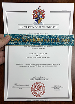 Using The Stellenbosch University Fake Diploma Go Abroad.