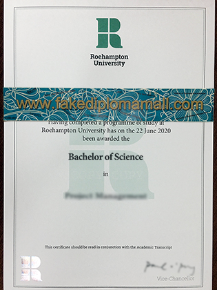 Fake Diploma Highlights: Buy Roehampton University Fake Degree Certificate