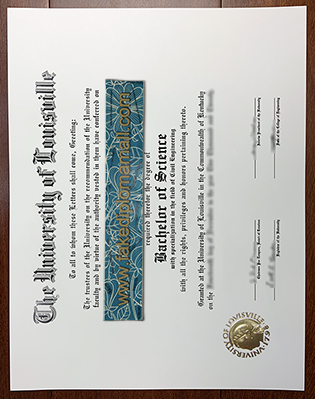 Buy Fake University of Louisville Diploma in Kentucky