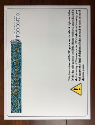 University of Toronton Diploma Cover 304x400 Samples