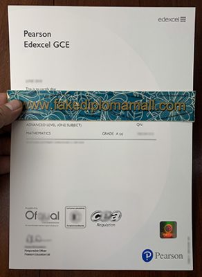 Pearson Edexcel GCE A level Certificate 292x400 Samples