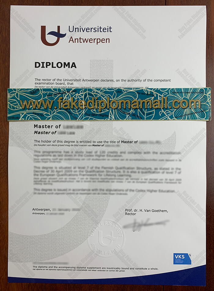 Universiteit Antwerpen Fake Diploma How to Get a Fake Universiteit Antwerpen Diploma?