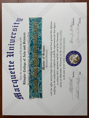 Marquette University Fake Degree 301x400 Samples