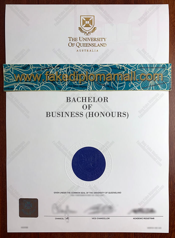 University of Queensland Fake Diploma UQ Degree, Buy The University of Queensland Fake Diploma