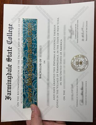 Farmingdale State College Fake Degree 309x400 Samples