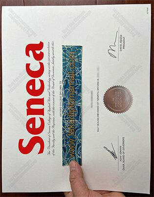 Seneca College Fake Diploma Sample in 2021