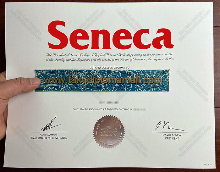 Seneca College Fake Diploma