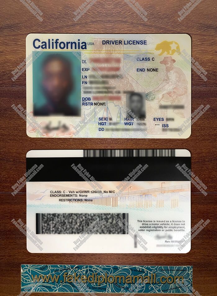 Fake California Driver License e1652880501445 Secrets of Where to Get the California Fake Driver License