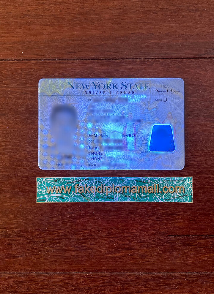 New York State Fake Driver Licence