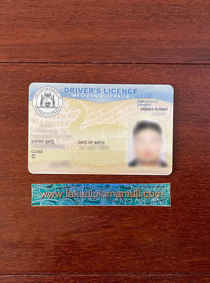 Western Australia Drivers Licence How to Driving in Western Australia, Buy WA Fake Drivers Licence