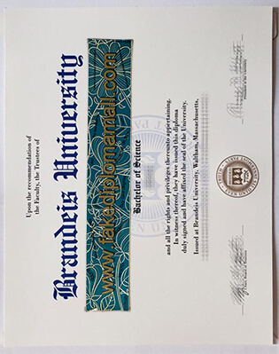 How to Buy the Brandeis University Fake Diploma in Boston?