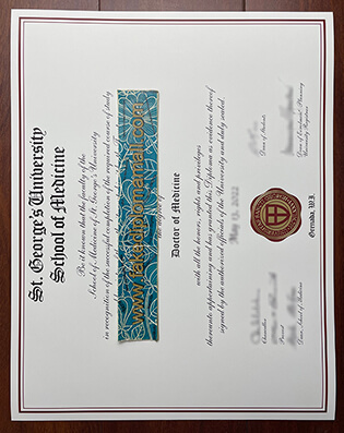 St. George’s University School of Medicine Fake Diploma, Buy SGU MD Degree