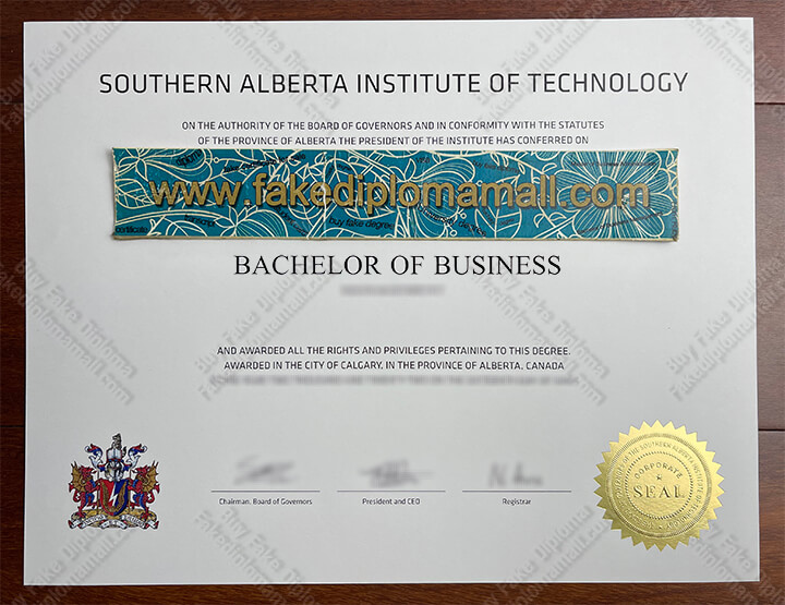 SAIT Diploma, Southern Alberta Institute of Technology Diploma