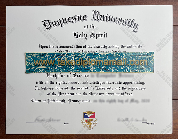 Duquesne University Fake Diploma Safe Site Provide the Duquesne University Fake Diploma
