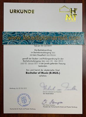 Buy HfMT Hamburg Fake Diploma in Germany, HfMT Music Diploma