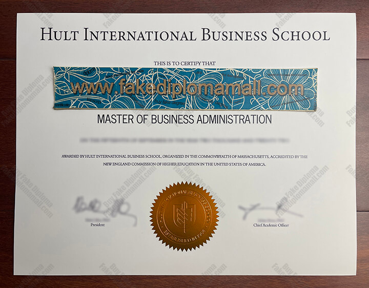 Hult International Business School Degree, HULT Fake Diploma, HULT MBA Degree