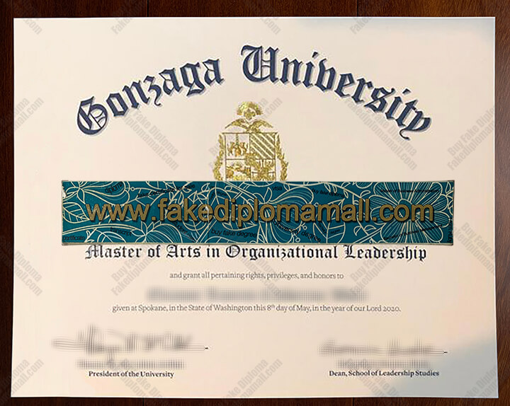 Gonzaga University Fake Diploma Where to Purchase the Gonzaga University Fake Diploma?
