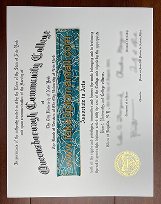 Using Queensborough Community College Fake Degree, QCC Fake Diploma