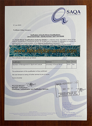 How to get a Fake SAQA Certificate in Thailand?