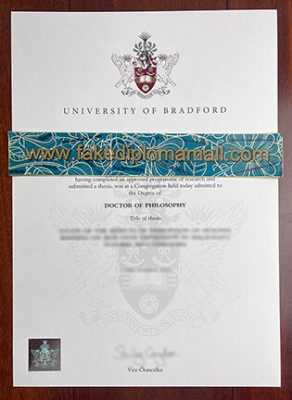 University of Bradford Fake Degree 292x400 Samples