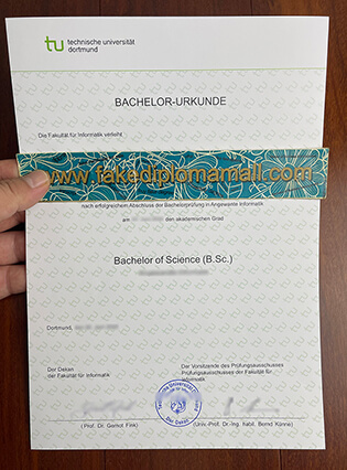 Buy TUD Fake Diploma, TU Dortmund Fake Degree