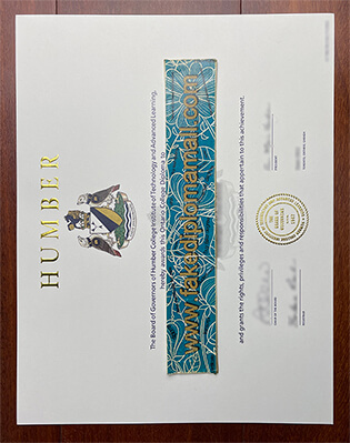 Humber College Diploma Sample Samples