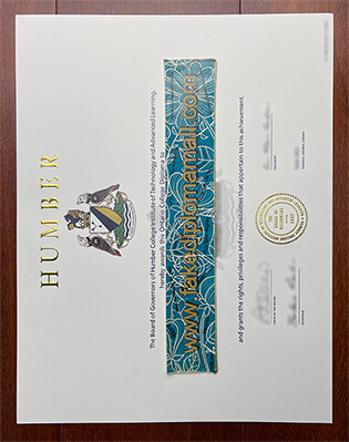 Humber College Diploma Sample Home